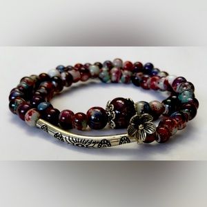 Semi-Precious Wrap Bracelet NWOT